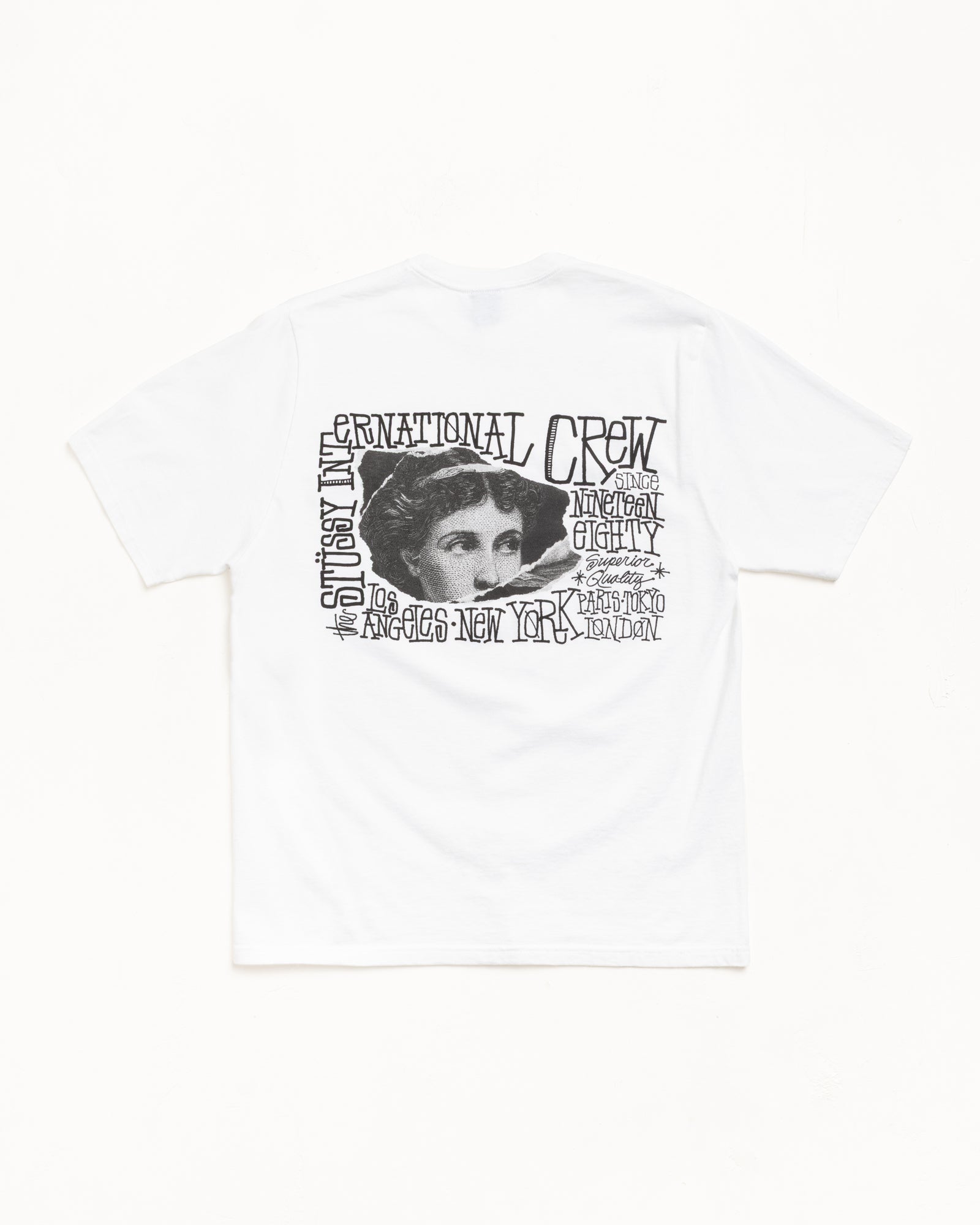 Victoria Tee Mens Short Sleeve In White