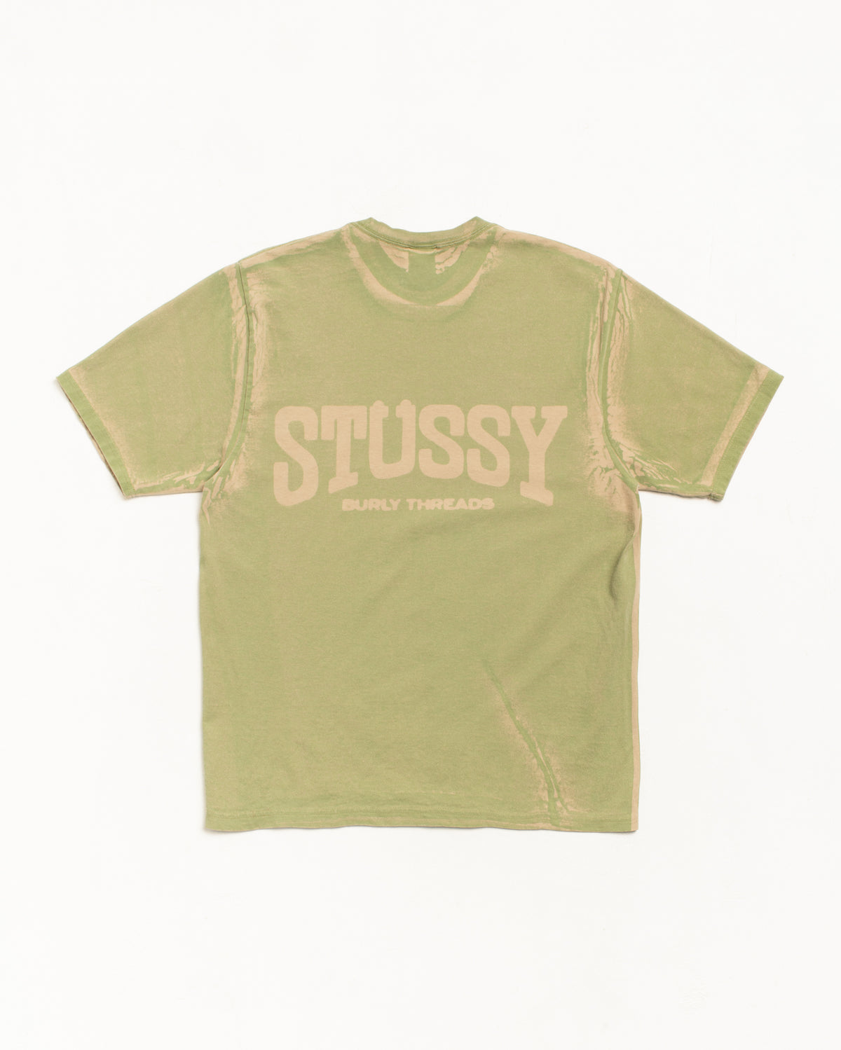 Burly Stone Washed Tee – Khaki | Tees | Stüssy Japan