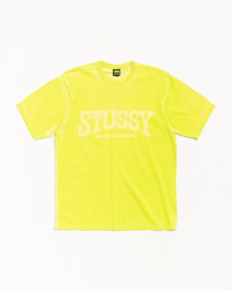 Burly Tee Mens Short Sleeve In Lemon