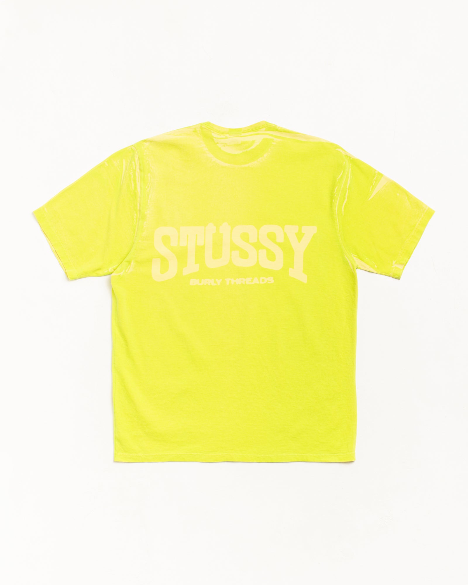 Burly Stone Washed Tee – Lemon | Tees | Stüssy Japan