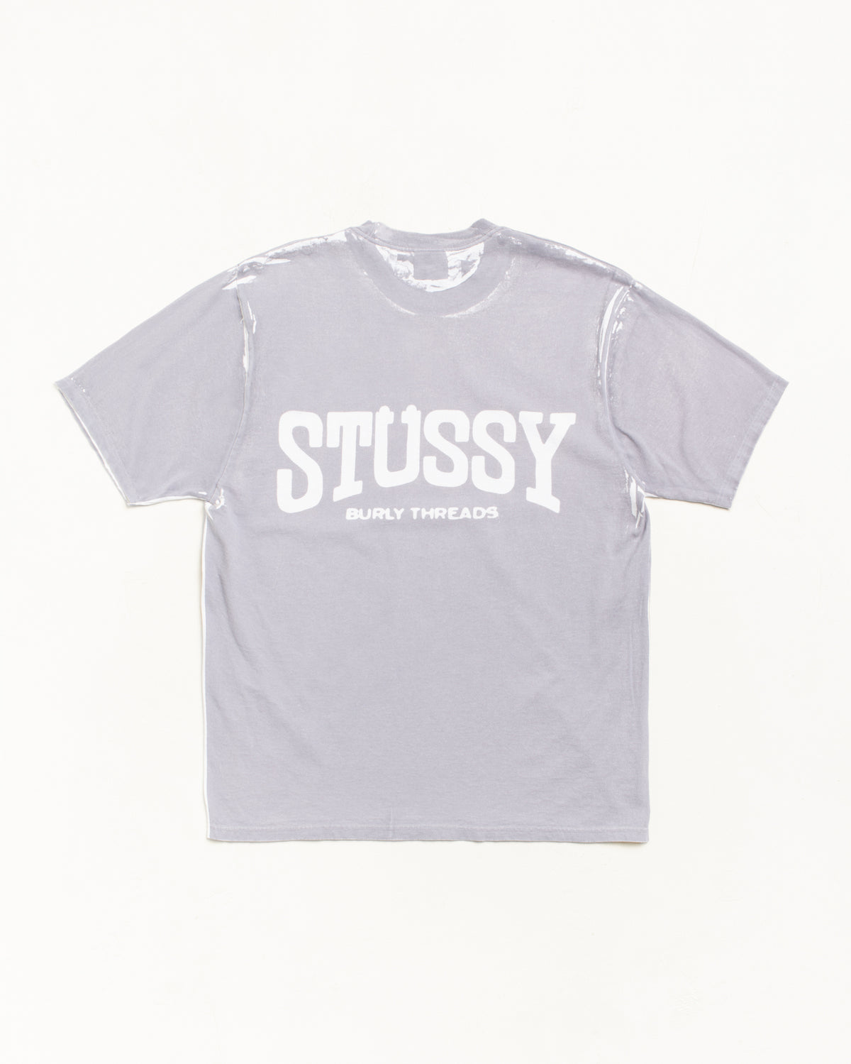 Burly Stone Washed Tee – White | Tees | Stüssy Japan