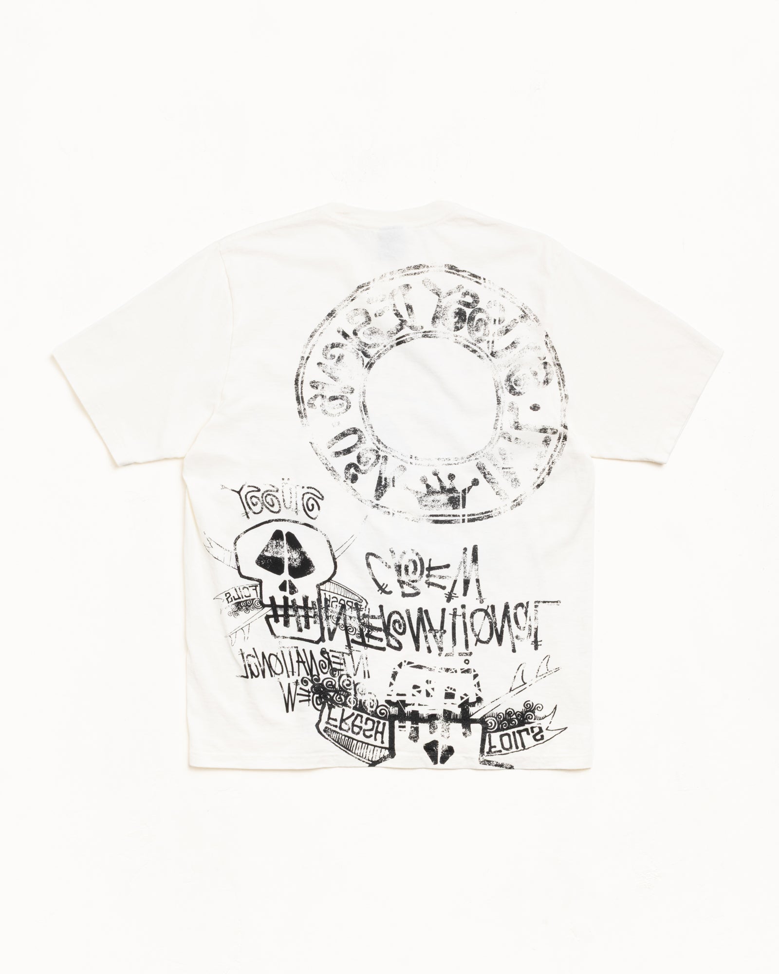Skulls Tee Pigment Dyed – Natural | Tees | Stüssy Japan