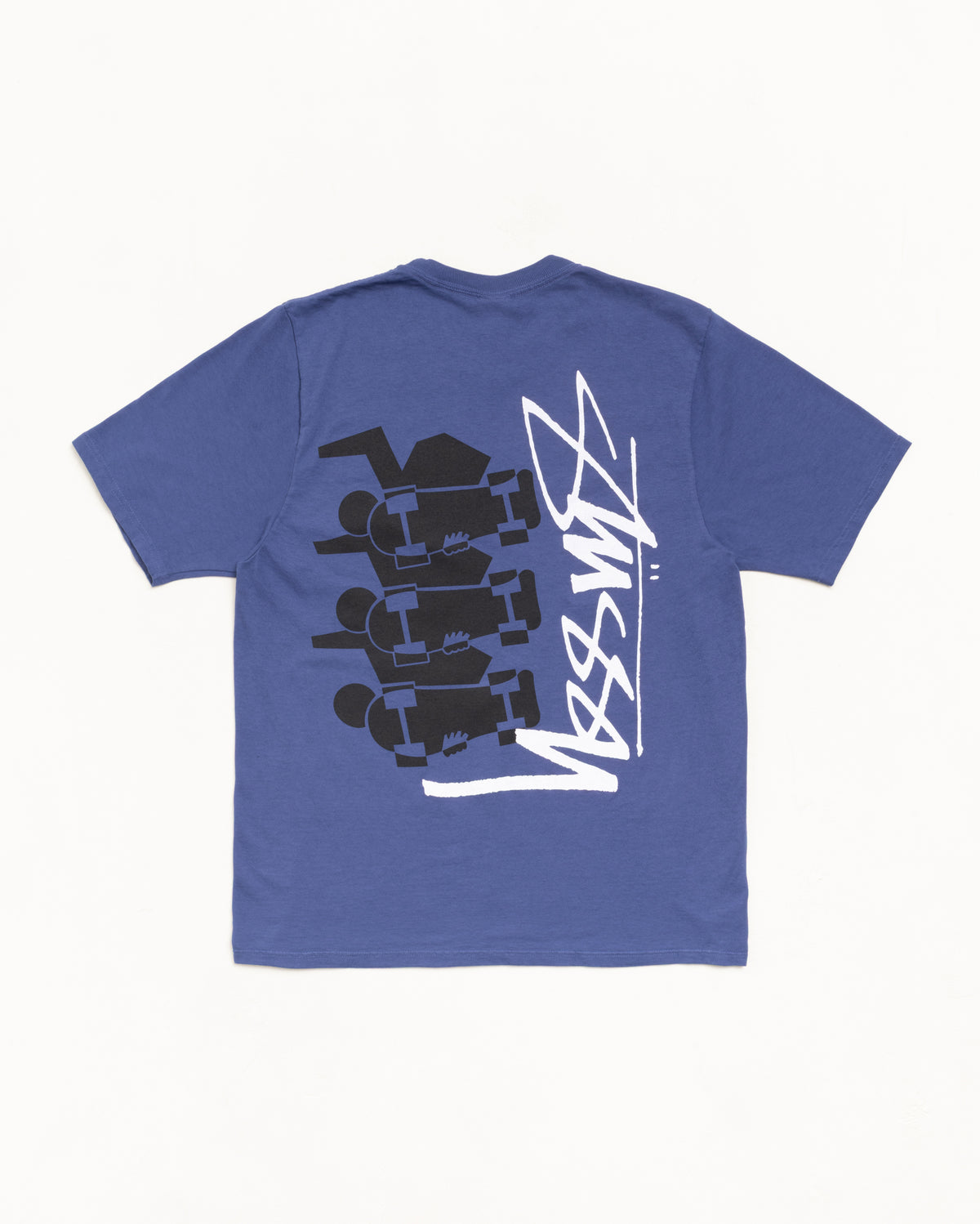 Skate Stack Tee Pigment Dyed – Indigo | Tees | Stüssy Japan