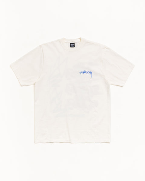 Skate Stack Pig. Dyed Tee Mens Short Sleeve In Natural