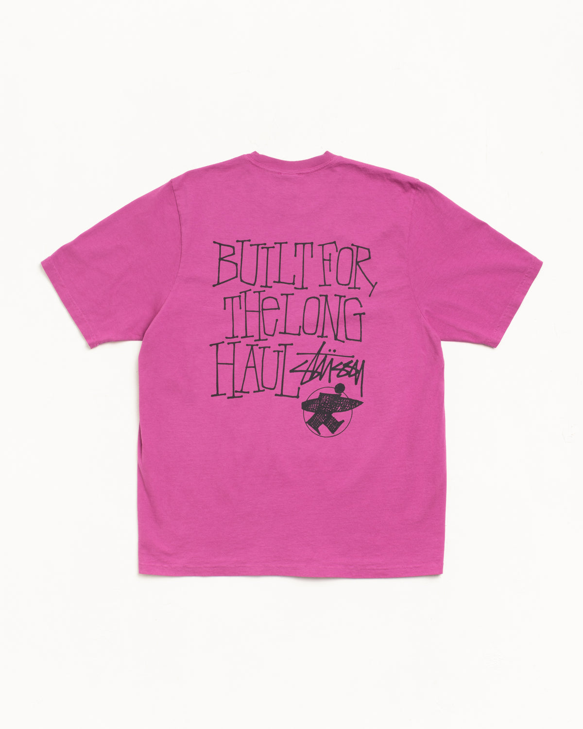 Long Haul Tee Pigment Dyed – Berry | Tees | Stüssy Japan
