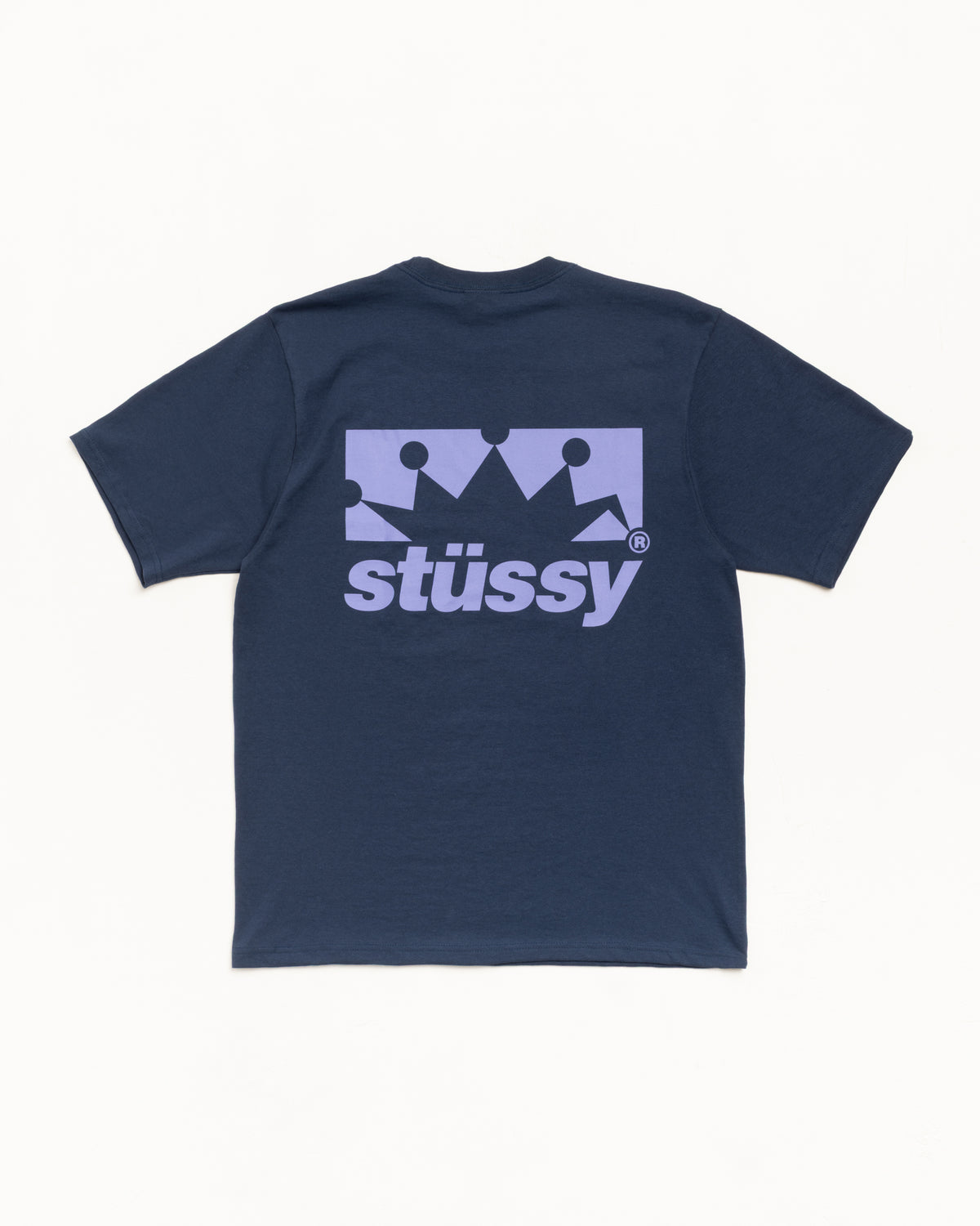 Box Crown Tee – Navy | Tees | Stüssy Japan