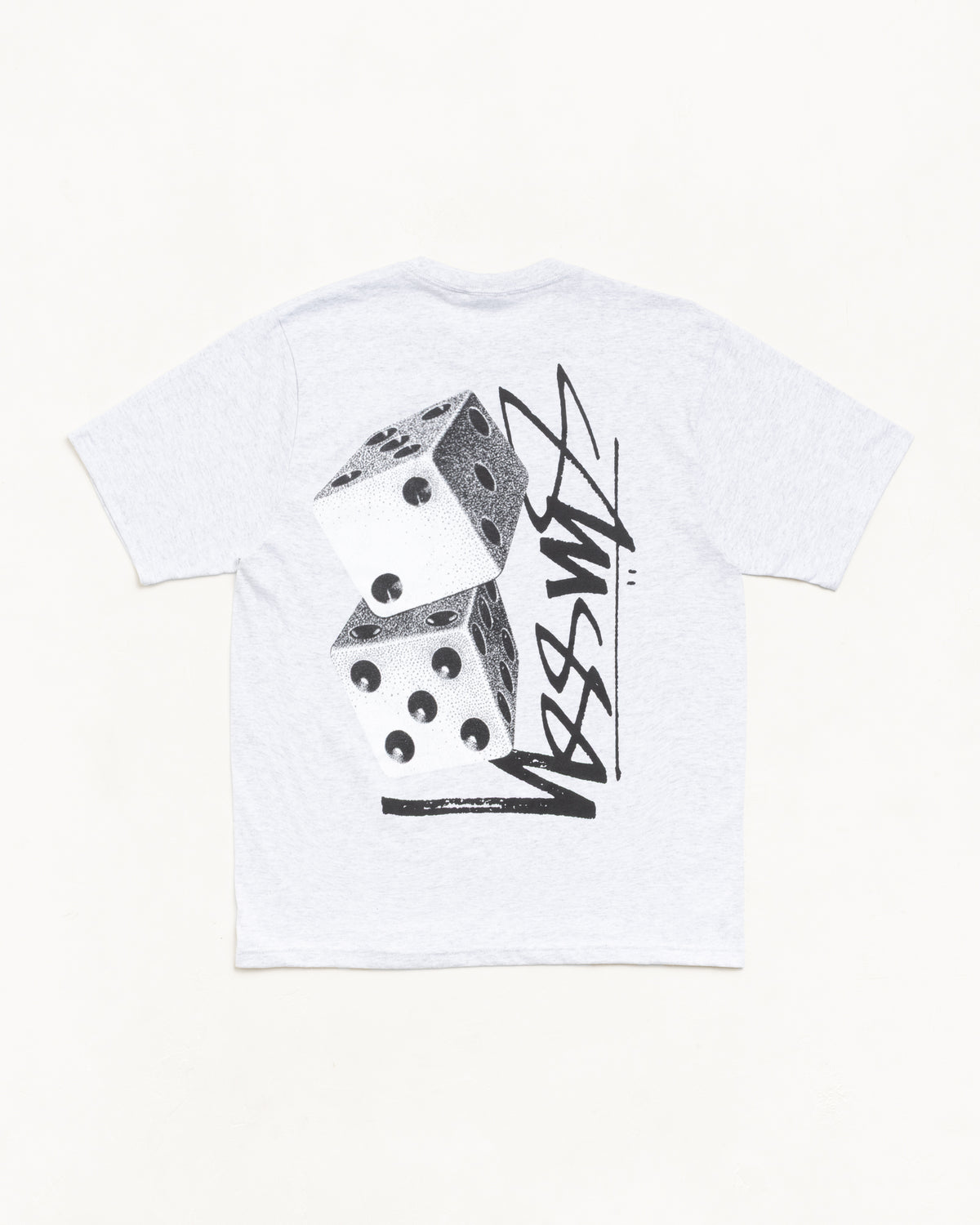 Tall Dice Tee – Ash Heather | Tees | Stüssy Japan