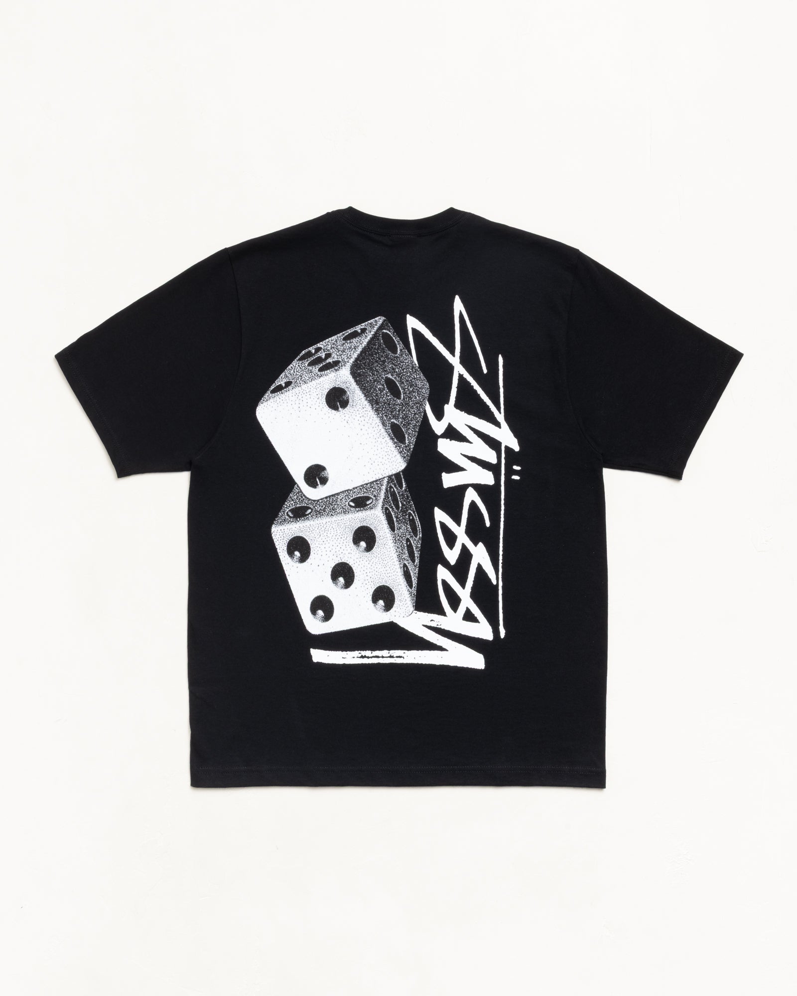 Tall Dice Tee – Black | Tees | Stüssy Japan