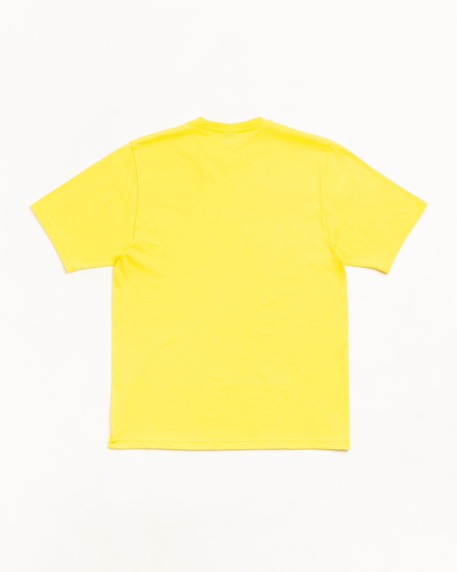 Stussy Sport Tee Unisex Short Sleeve In Lemon