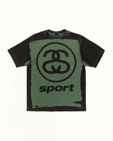 Link Sport Pig. Dyed Tee Unisex Short Sleeve In Pine