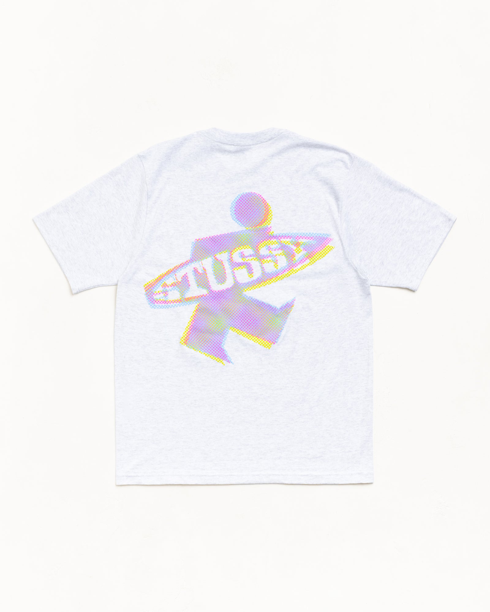 Dot Surf Puff Print Tee – Ash Heather | Tees | Stüssy Japan