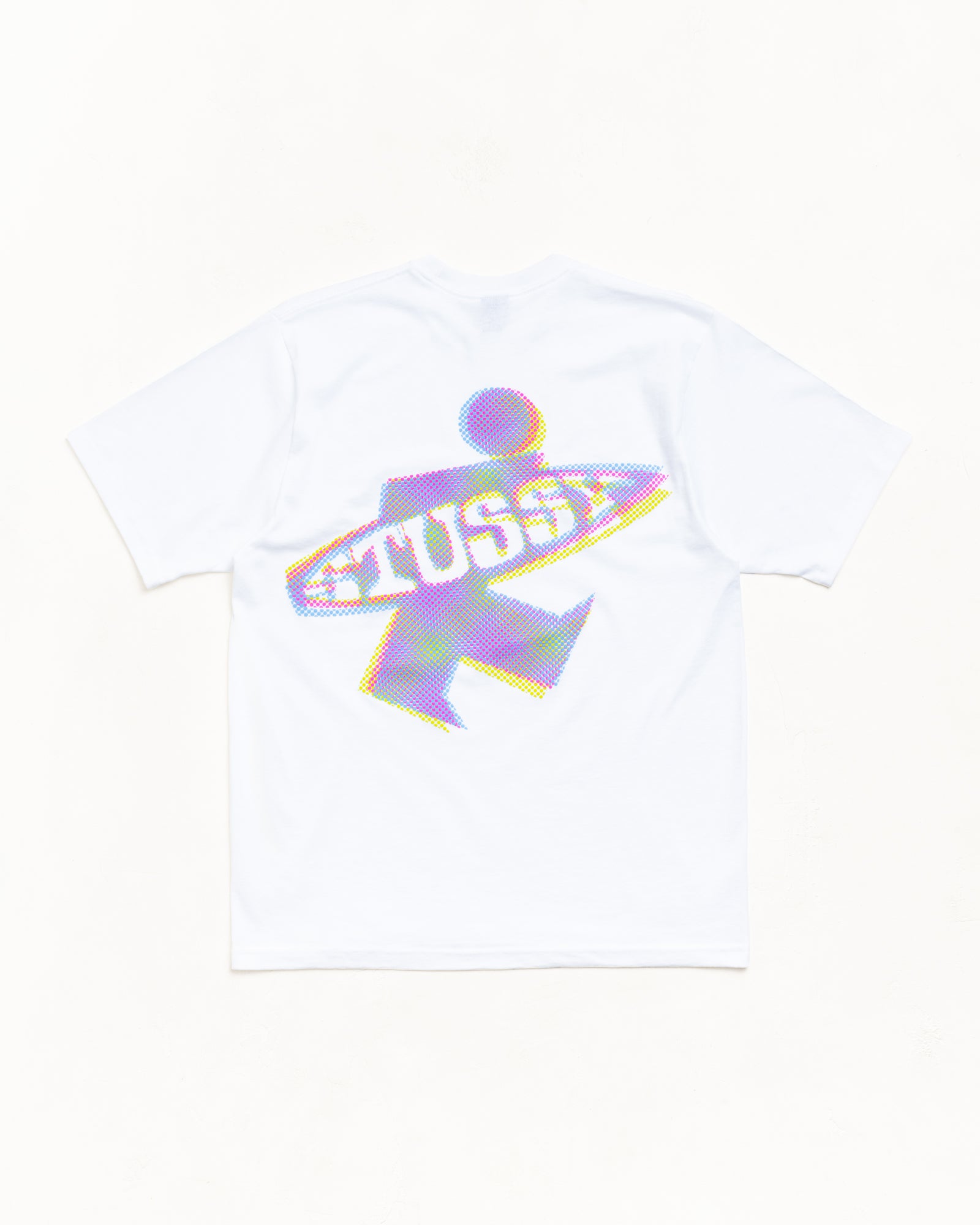 Dot Surf Puff Print Tee – White | Tees | Stüssy Japan