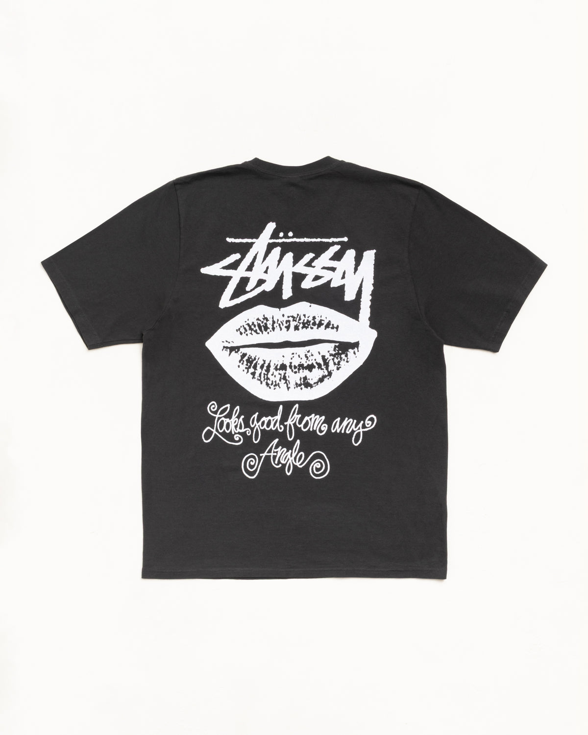 Any Angle Tee Pigment Dyed - フェイデッドブラック | Tees | Stüssy 