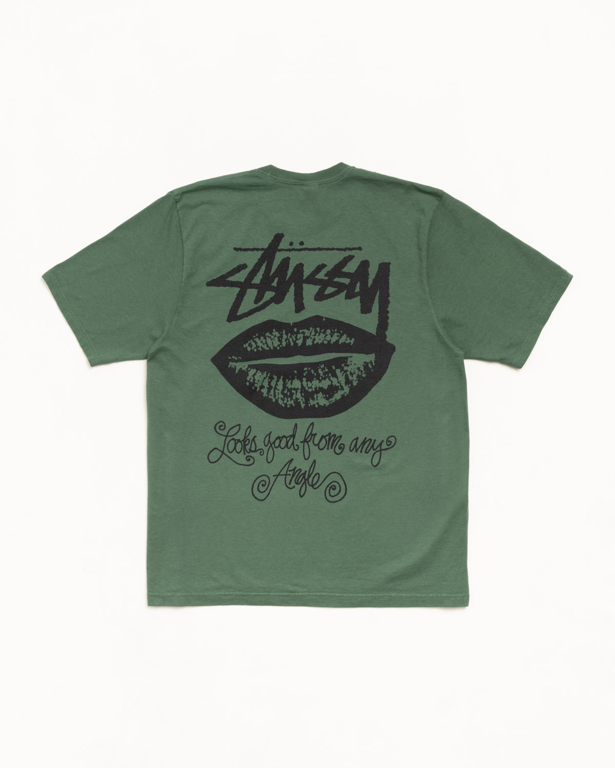 Any Angle Tee Pigment Dyed - Pine | Tees | Stüssy Japan