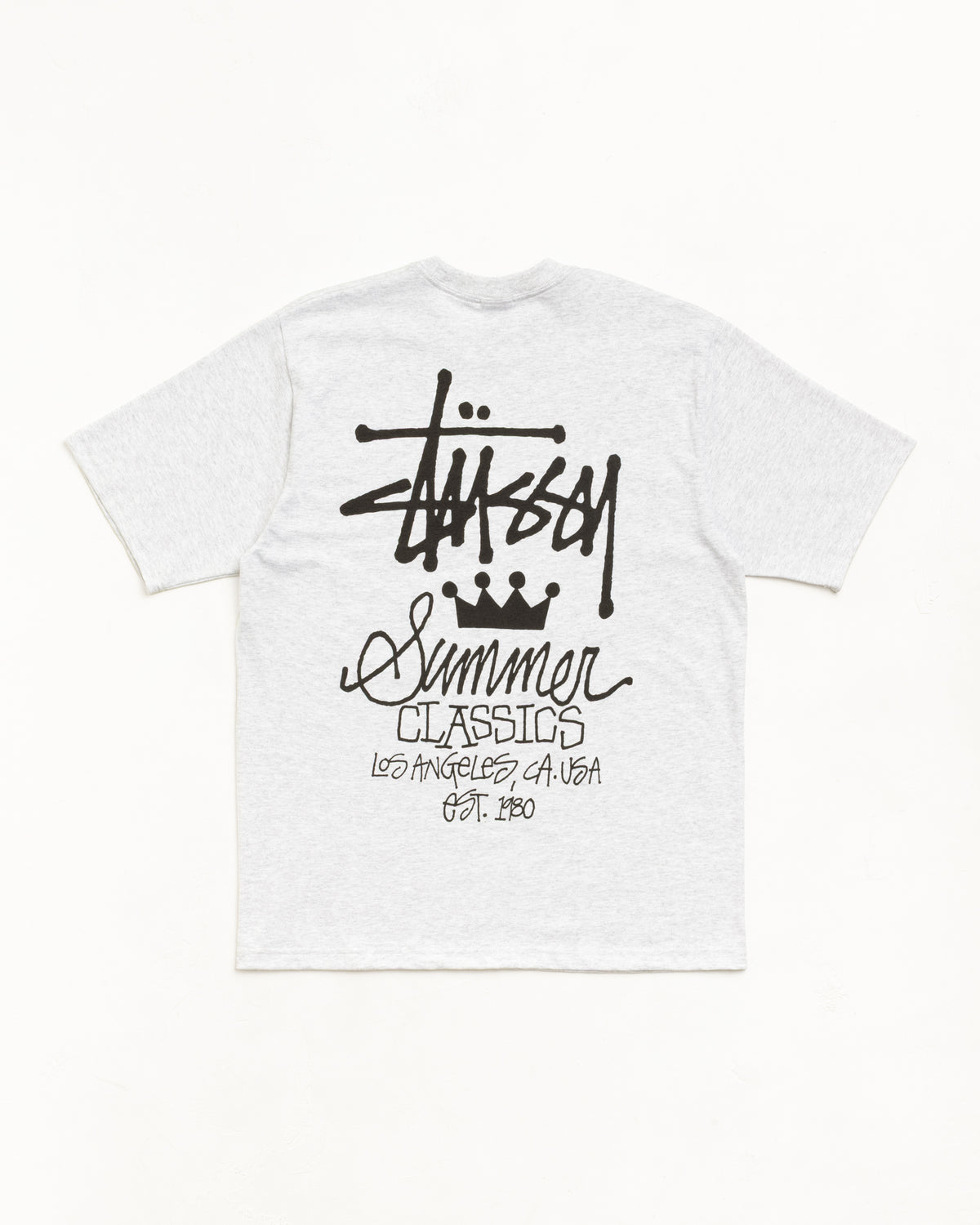 Summer Classics Tee – Ash Heather | Tees | Stüssy Japan