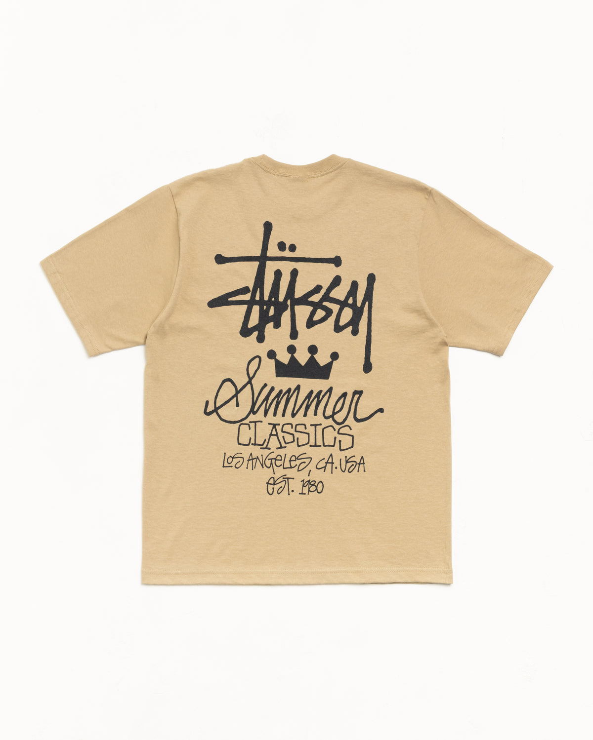 Summer Classics Tee – Khaki | Tees | Stüssy Japan