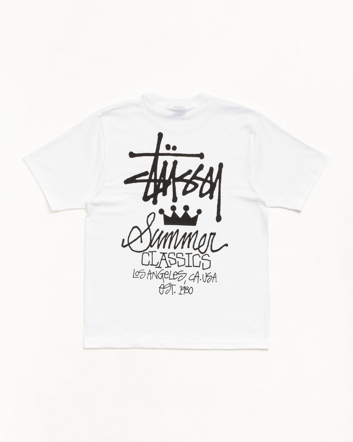 Summer Classics Tee – White | Tees | Stüssy Japan