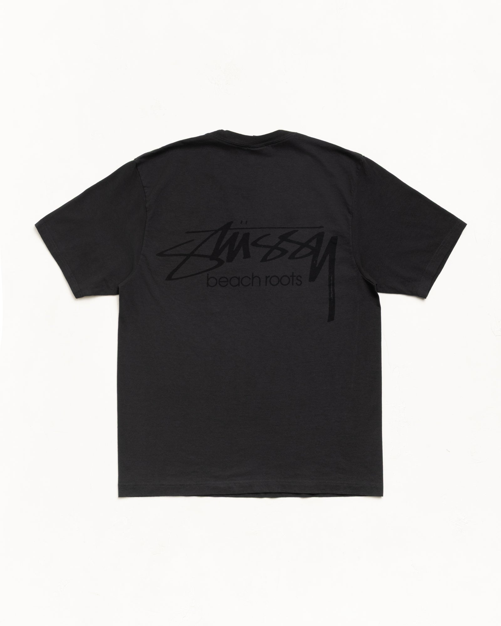 Beach Roots Tee Pigment Dyed – Faded Black | Tees | Stüssy Japan