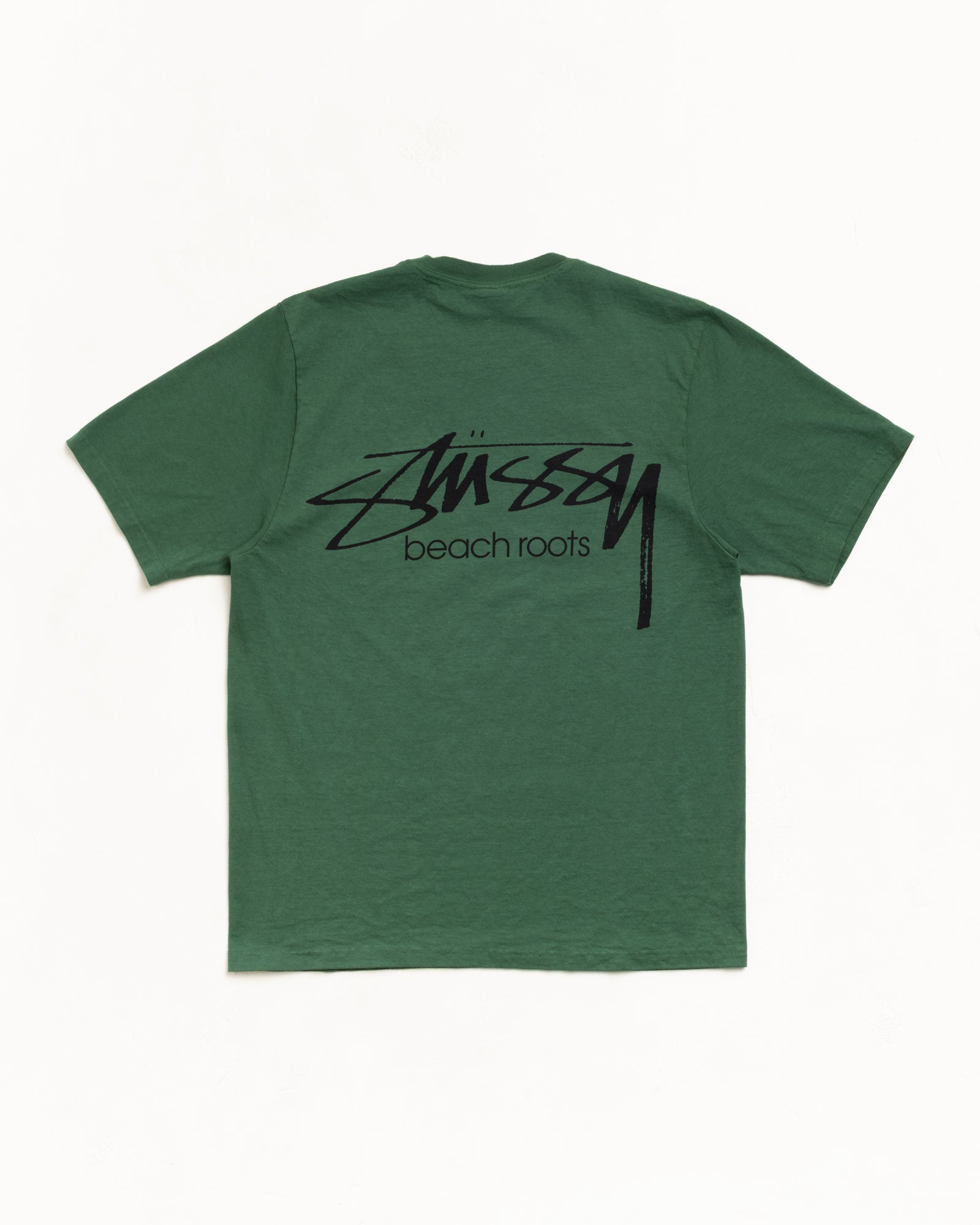 Beach Roots Tee Pigment Dyed – Pine | Tees | Stüssy Japan