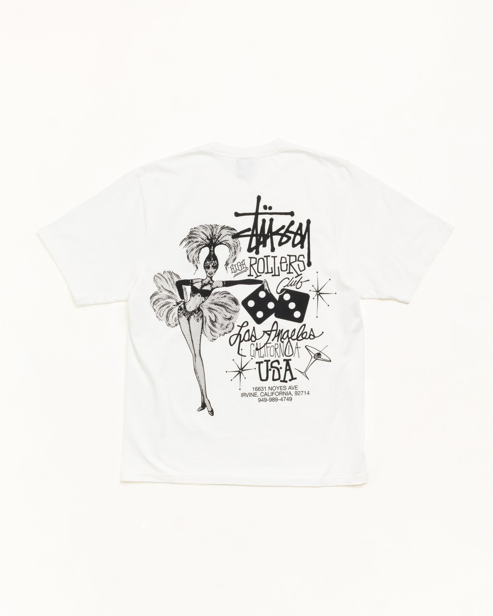 High Rollers Tee – ナチュラル | Tシャツ | Stüssy Japan