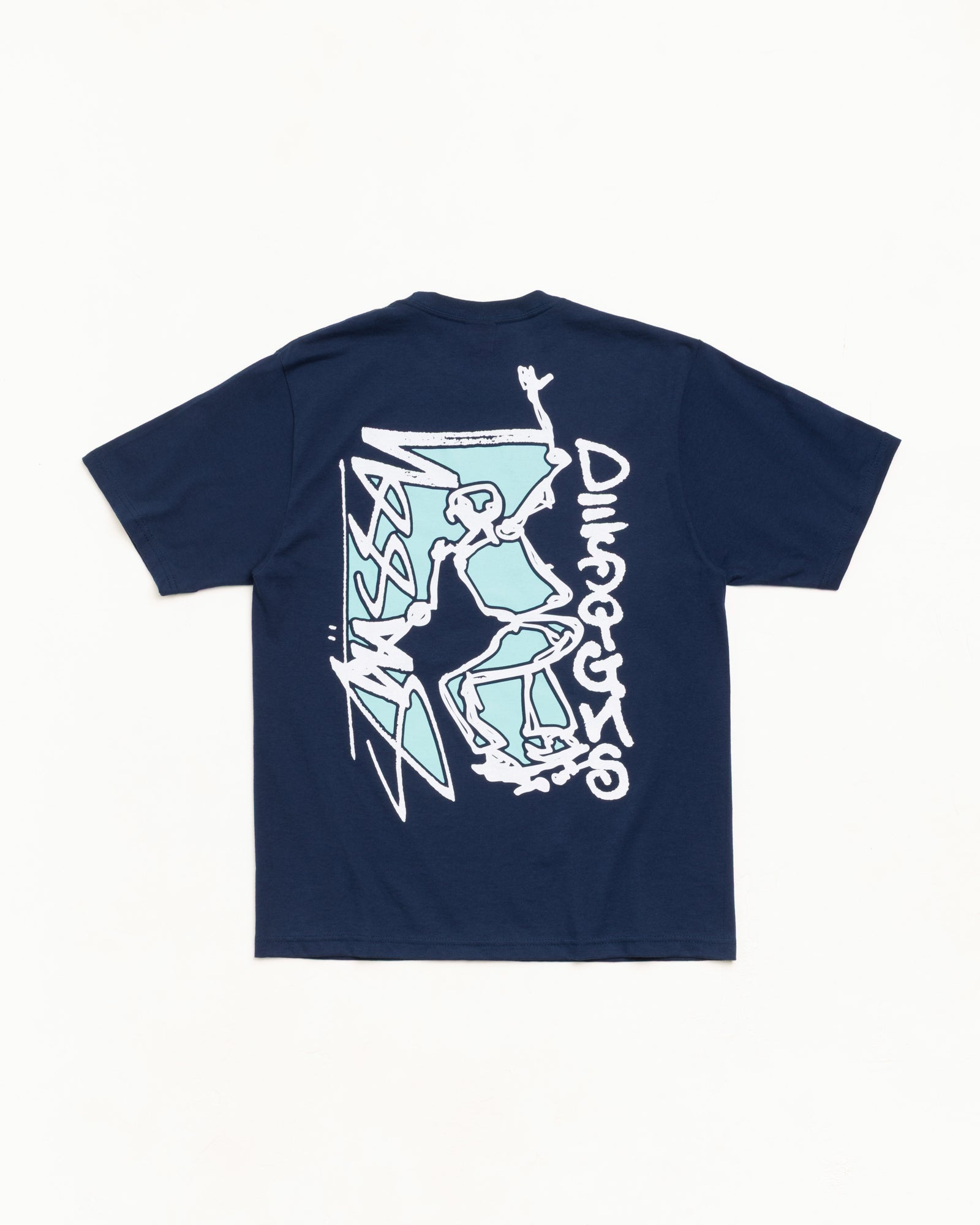 Smooth SK8 Tee - Navy | Tees | Stüssy Japan