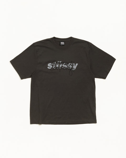 Garment Co. Pig. Dyed Tee Unisex Short Sleeve In Faded Black