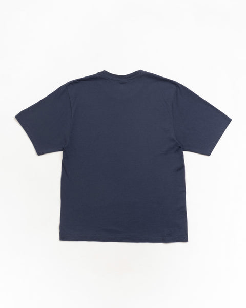 Garment Co. Pig. Dyed Tee Unisex Short Sleeve In Midnight