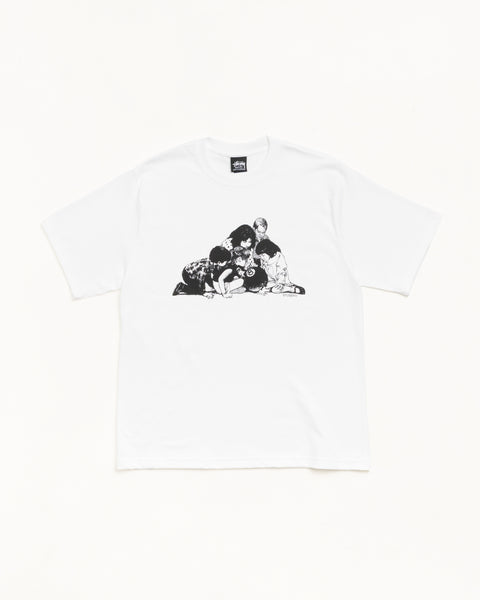 Kids Tee Unisex Short Sleeve In White