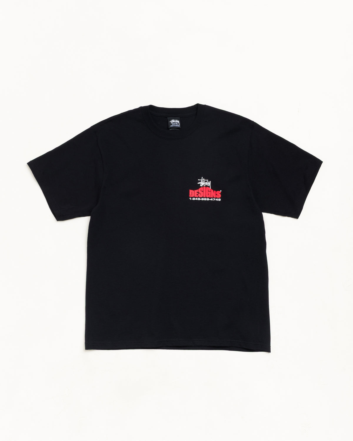 Designs Tee Unisex Short Sleeve In Black