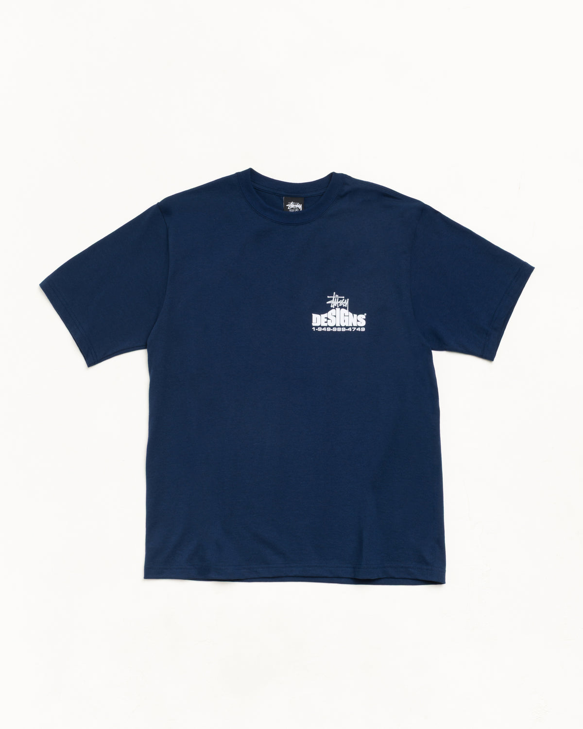 Designs Tee Unisex Short Sleeve In Navy
