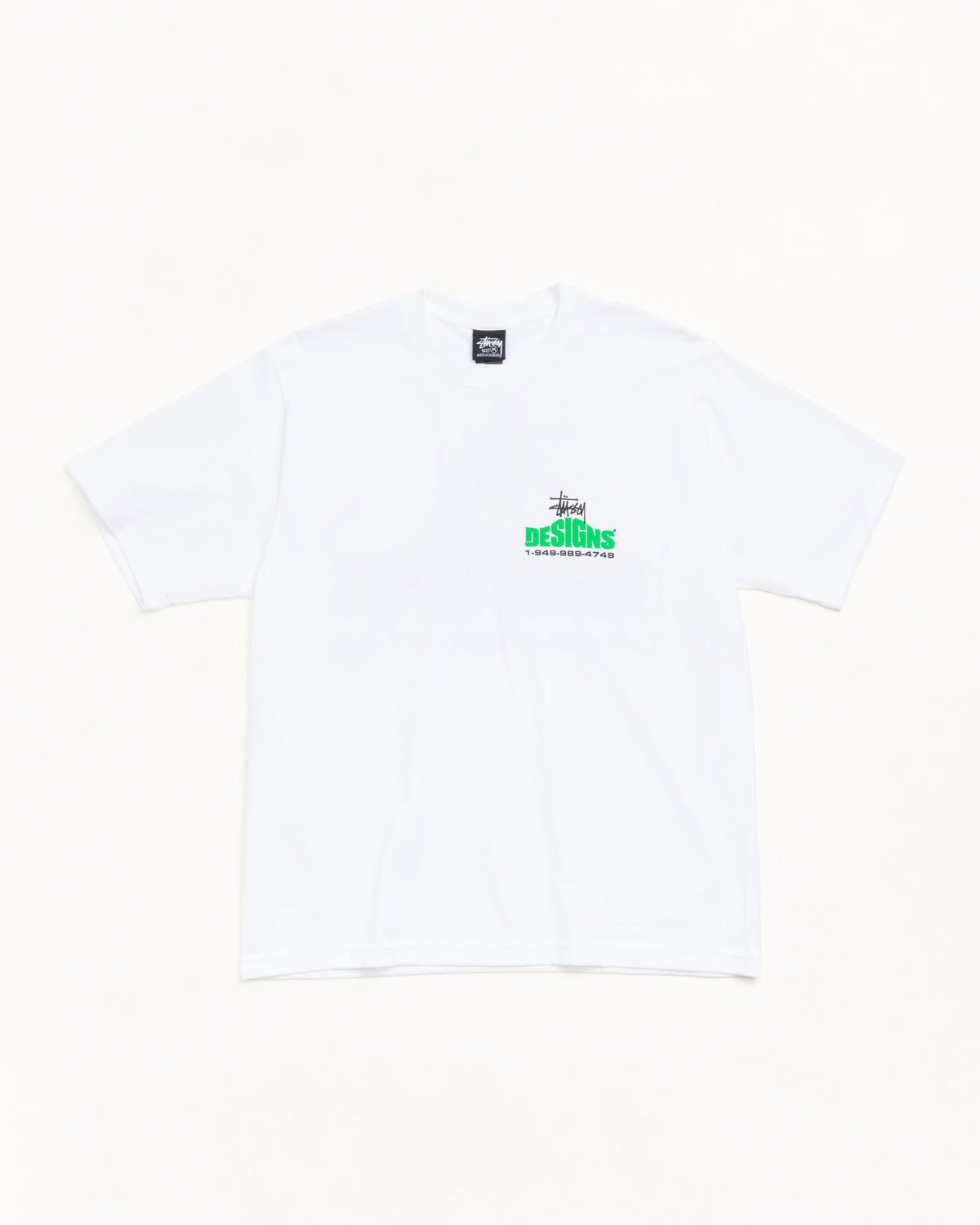 Designs Tee Unisex Short Sleeve In White
