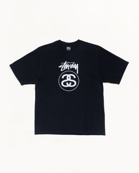 Stock Link Tee Unisex Short Sleeve In Black