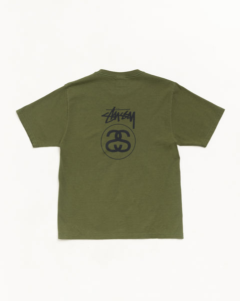 Stock Link Tee Unisex Short Sleeve In Olive