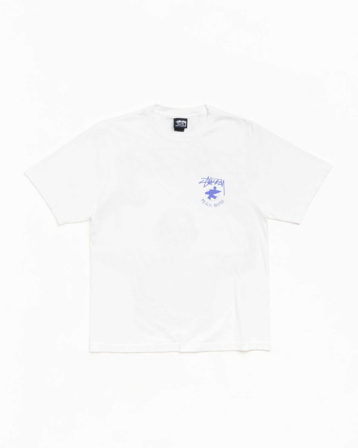 Stand Firm Pig. Dyed Tee Unisex Short Sleeve In Natural