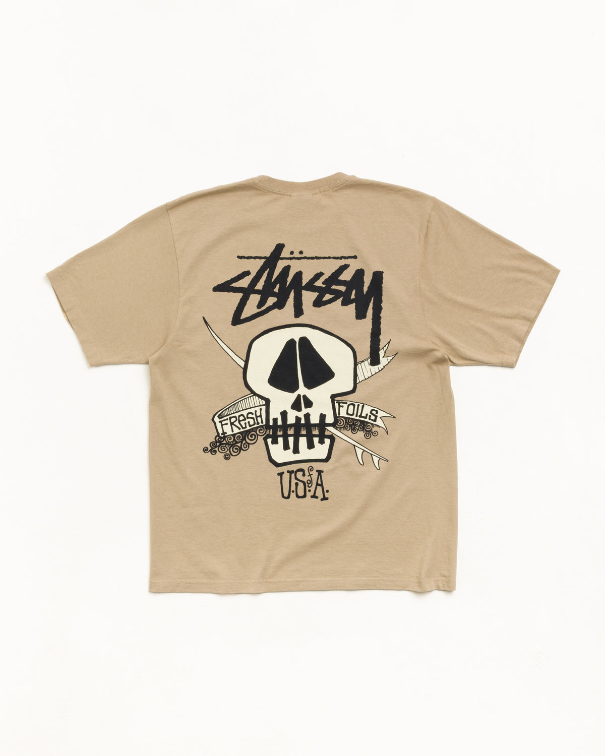 Fresh Foils Pig. Dyed Tee Unisex Short Sleeve In Rock