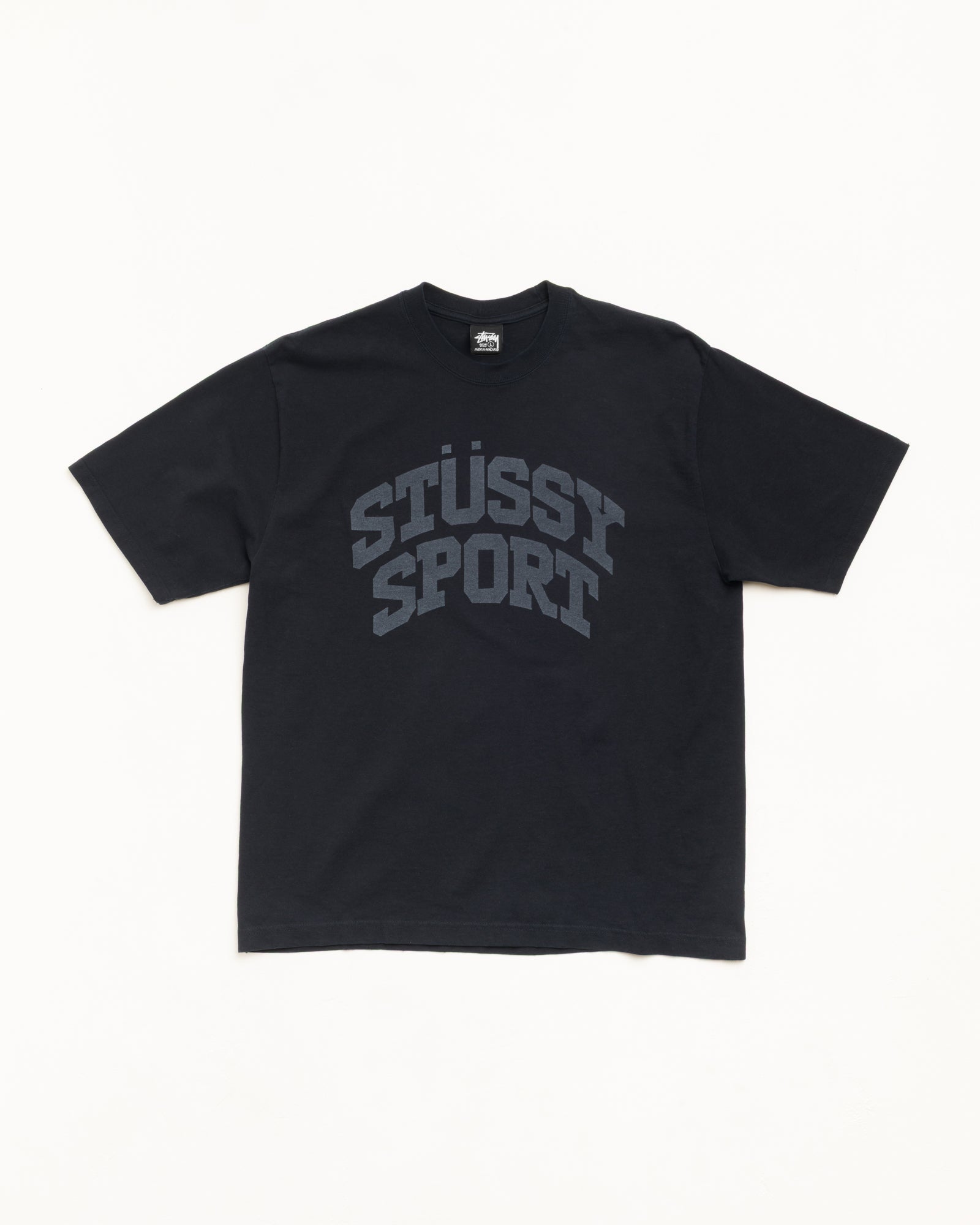 Block Sport Tee Unisex Short Sleeve In Black