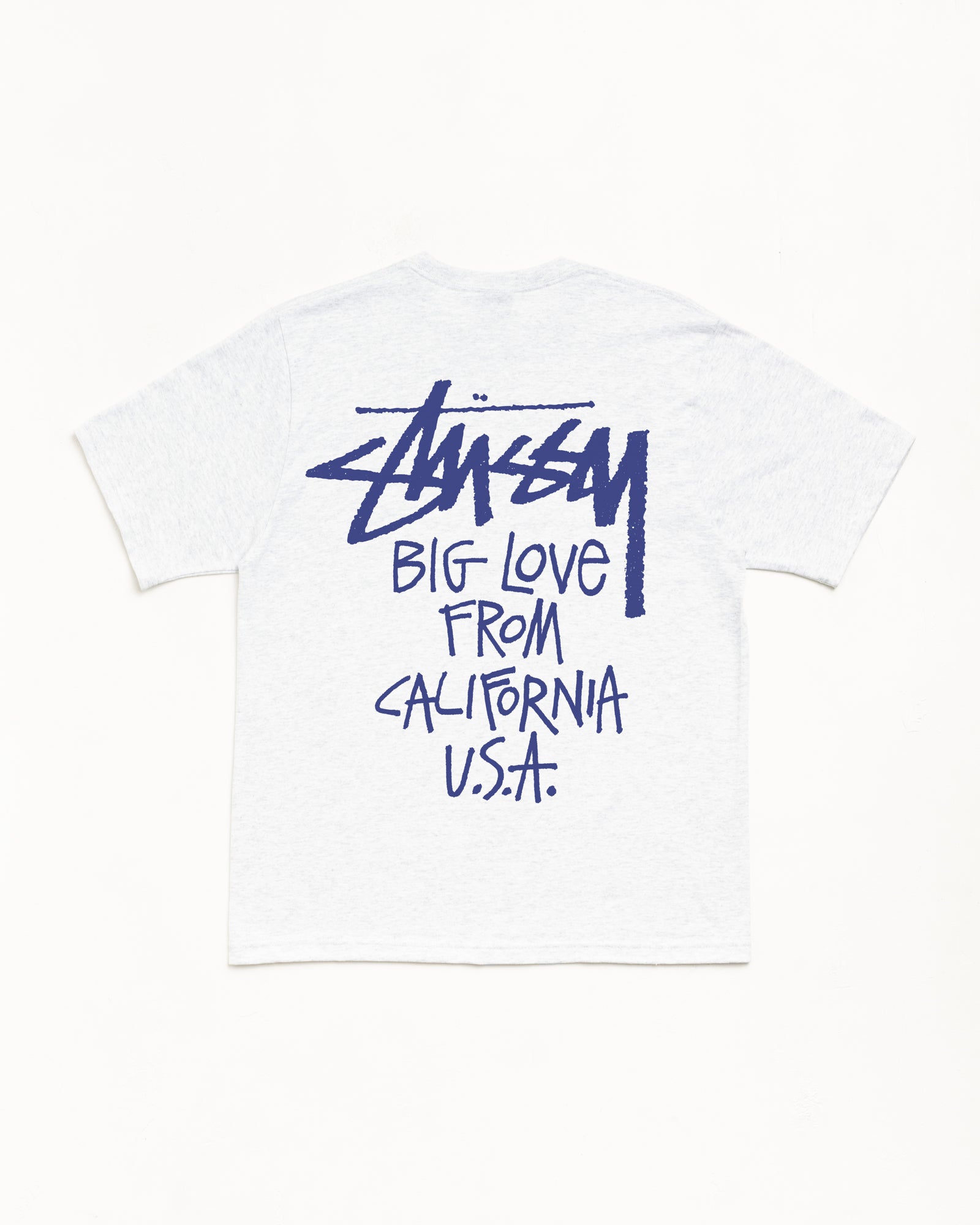 Big Love Tee – Ash Heather | Tees | Stüssy Japan