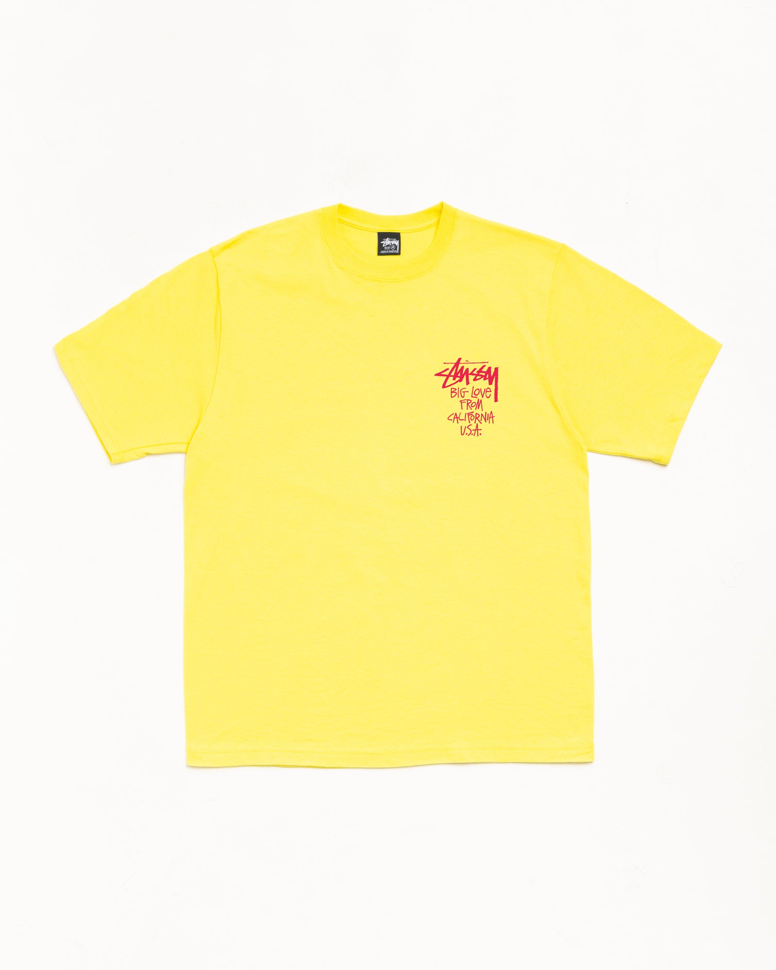Big Love Tee メンズ ショートスリーブTシャツ レモンカラー