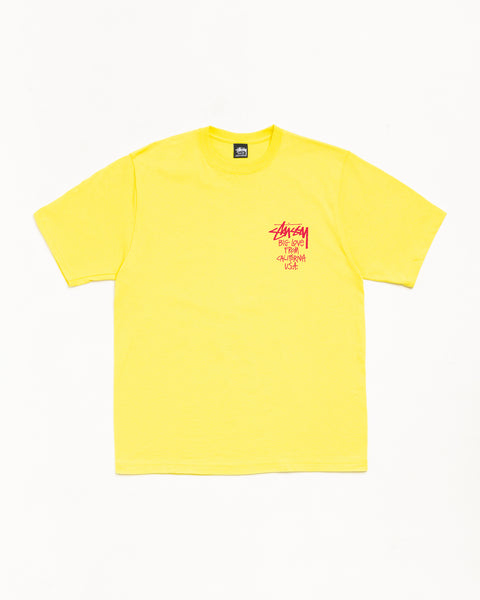 Big Love Tee メンズ ショートスリーブTシャツ レモンカラー