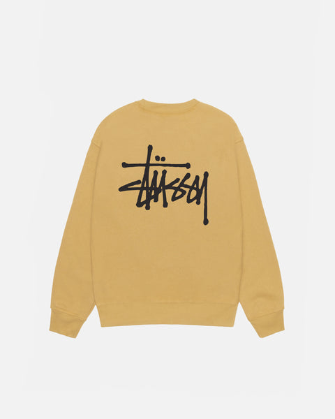 Basic Stüssy Crew in curry – Stüssy Japan