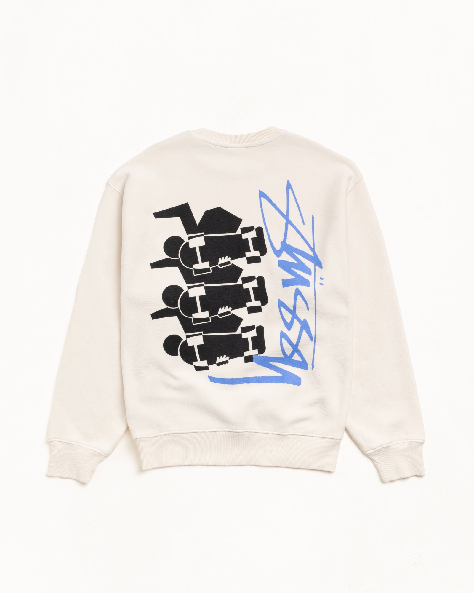 Skate Stack Crew – Bone | Crew Sweats | Stüssy Japan