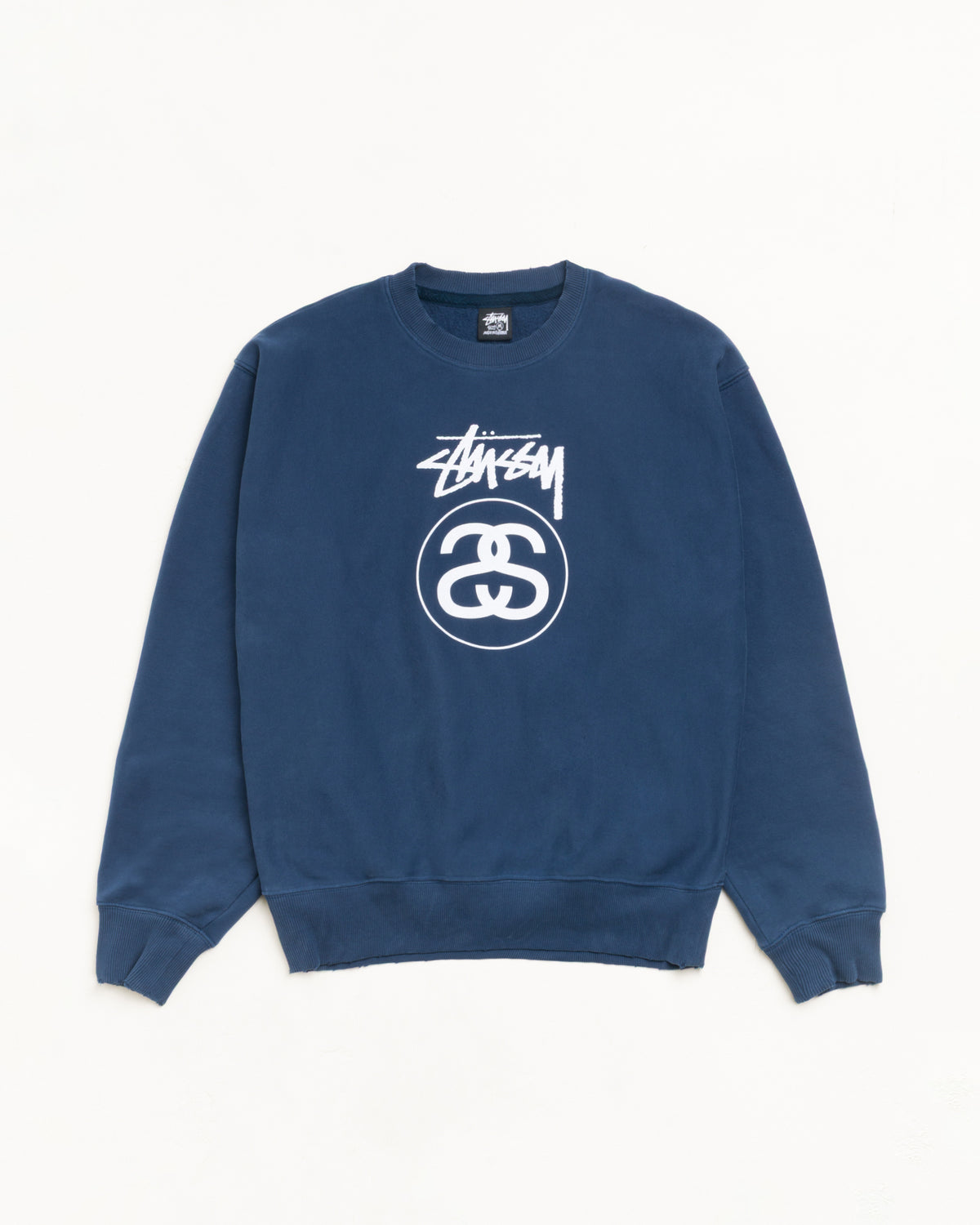 Stock Link Crew Unisex Long Sleeve In Navy