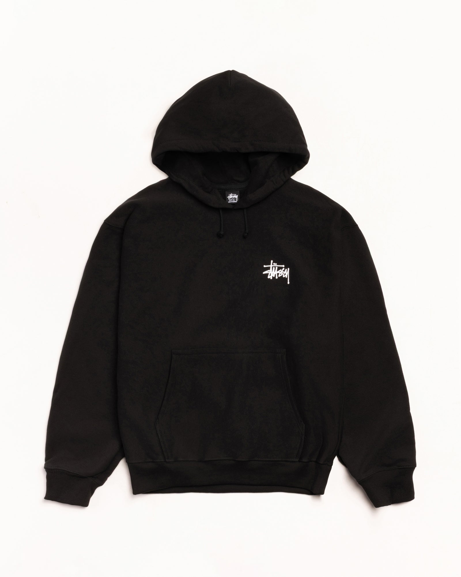 Basic Stüssy Hoodie in Black