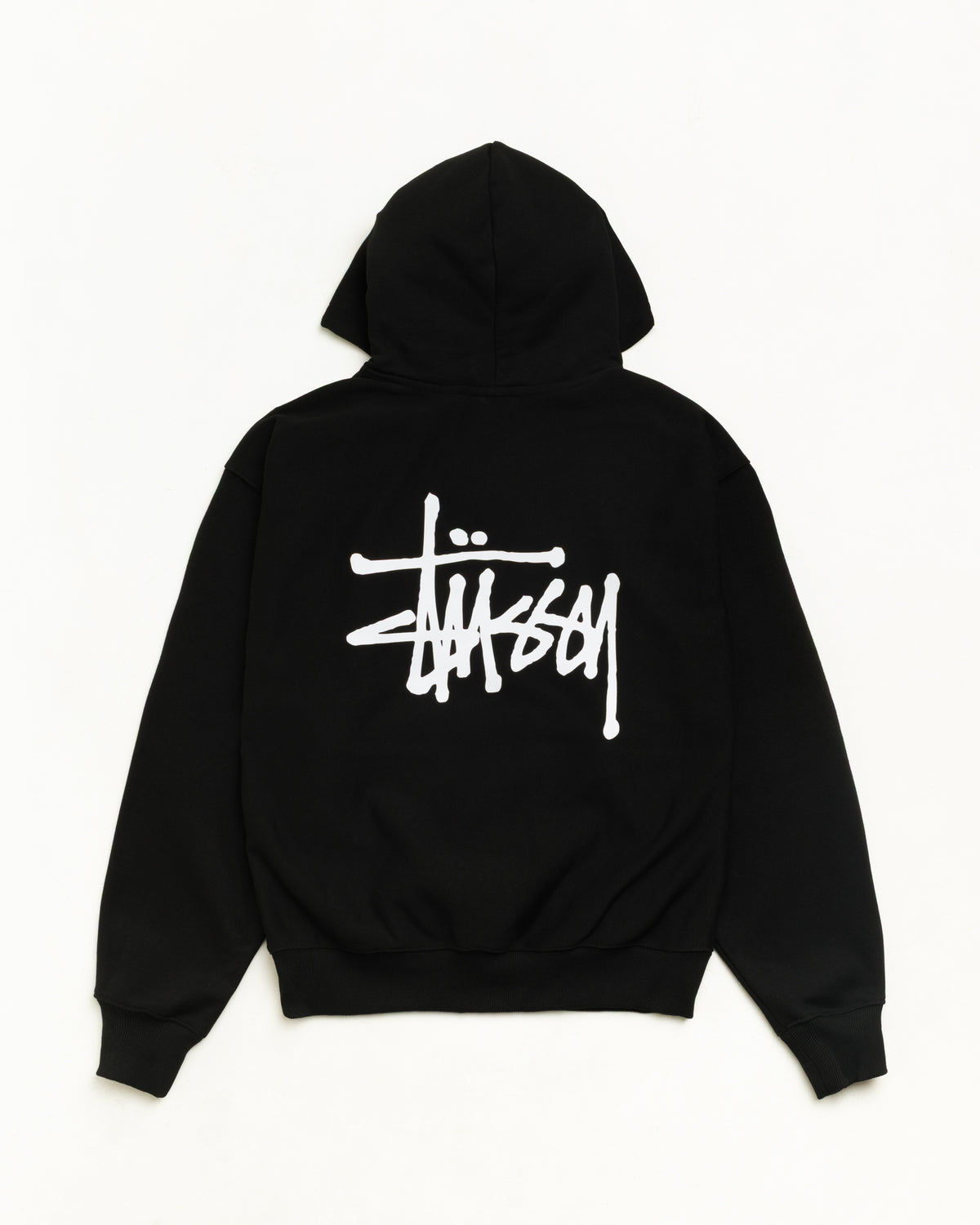 Basic Stüssy Hoodie - Black | Sweats | Stüssy Japan