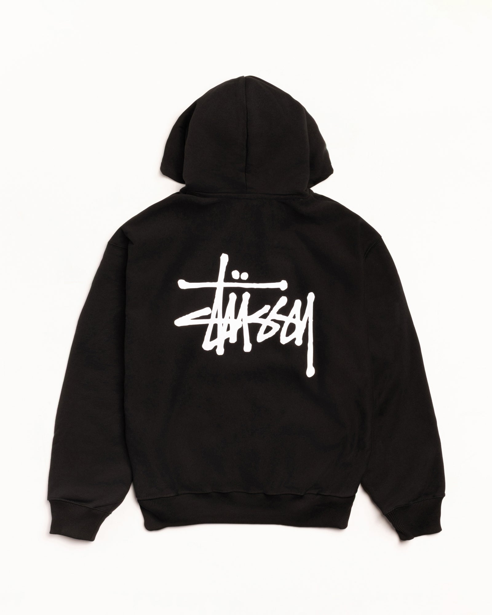 Basic Stüssy Hoodie in Black