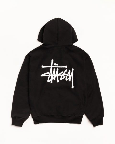 Basic Stüssy Hoodie in Black