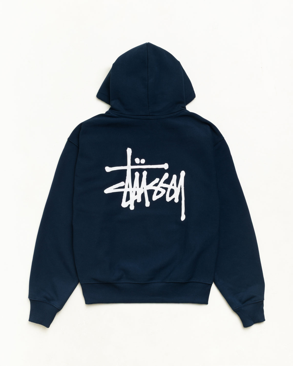 Basic Stüssy Hoodie - Navy | Sweats | Stüssy Japan