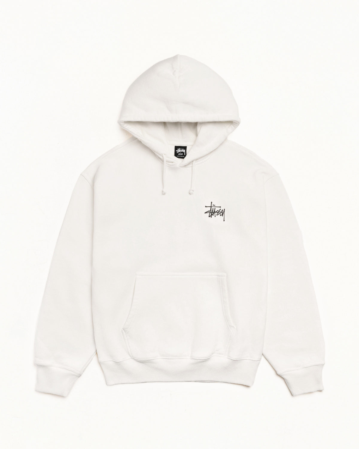 Basic Stüssy Hoodie Pigment Dyed – Natural | Tee & Sweats | Stüssy 