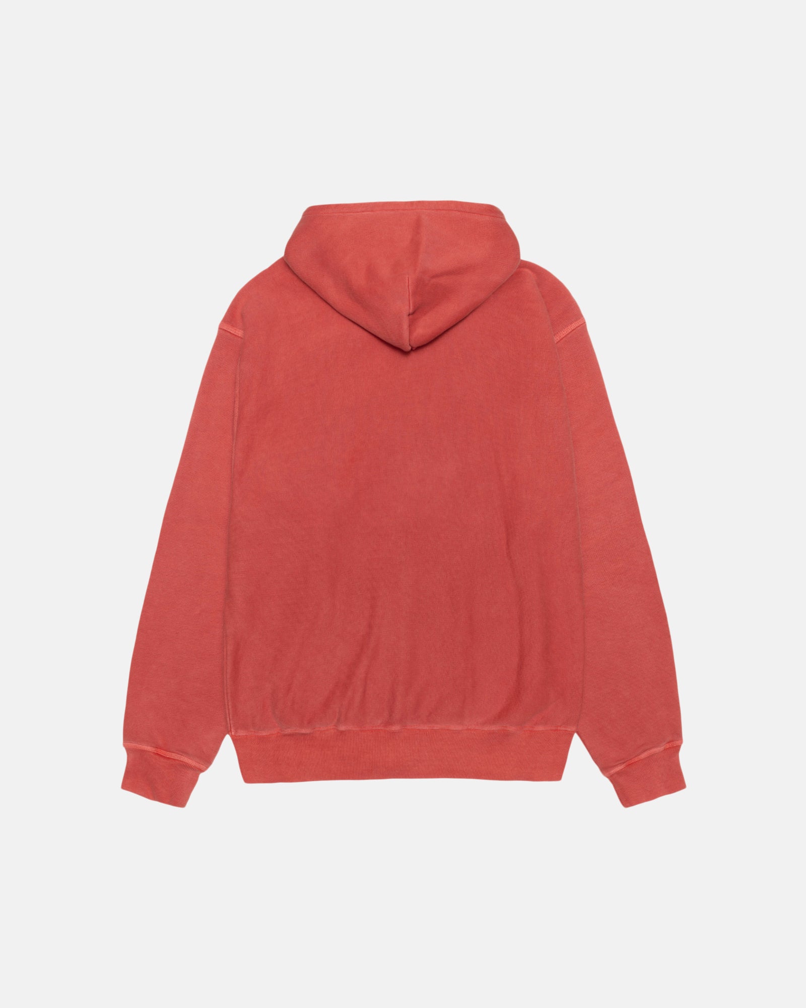 Stüssy Smooth Stock Hoodie Pigment Dyed Guava Sweats