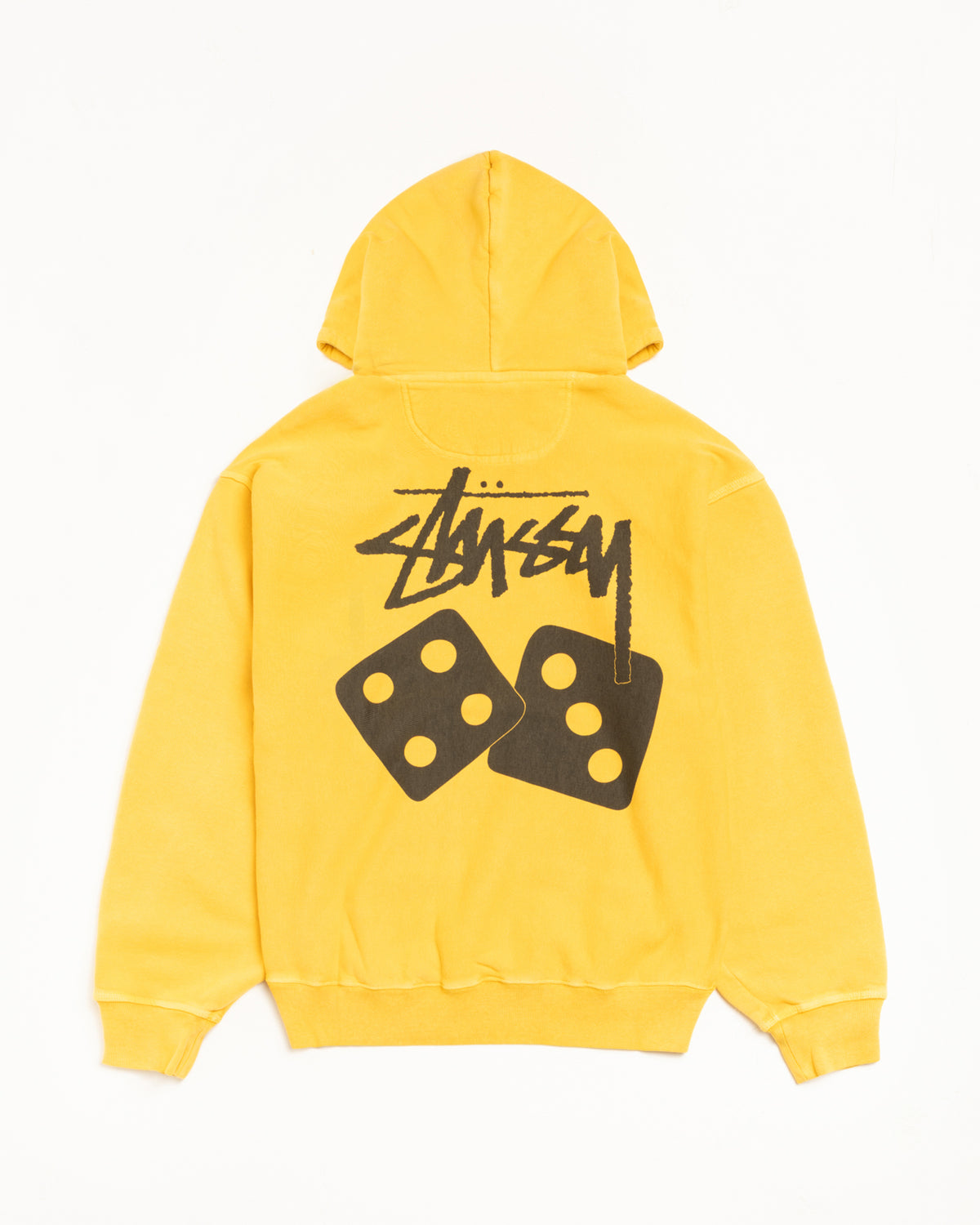 Dice Hoodie Pigment Dyed – Yellow | Sweats | Stüssy Japan